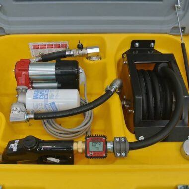 Mobilni rezervoar za gorivo CTK 445L sa pumpom i motalicom 12V ili 24V ADR sertifikat